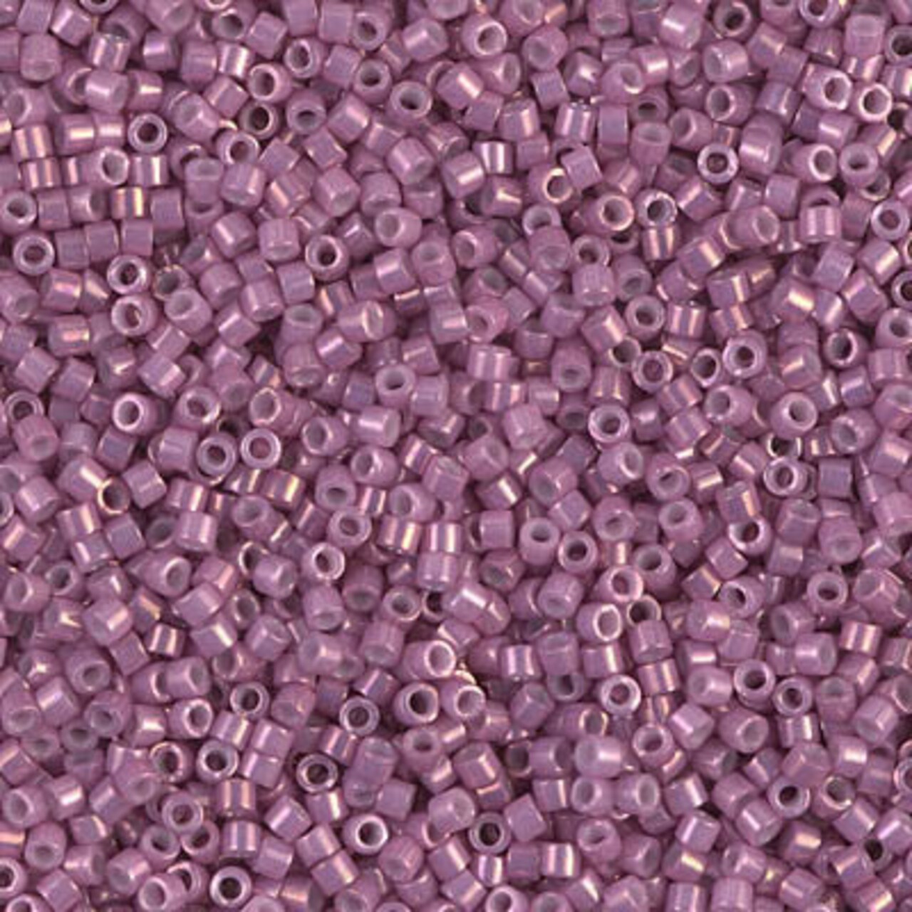 Miyuki Delica Bead 11/0, DB0253, Opaque Dark Orchid Luster, 5 grams